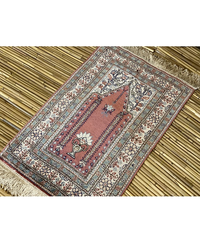 Handmade Turkish Kayseri Original Silk Carpet  – FREE SHIPPING..!